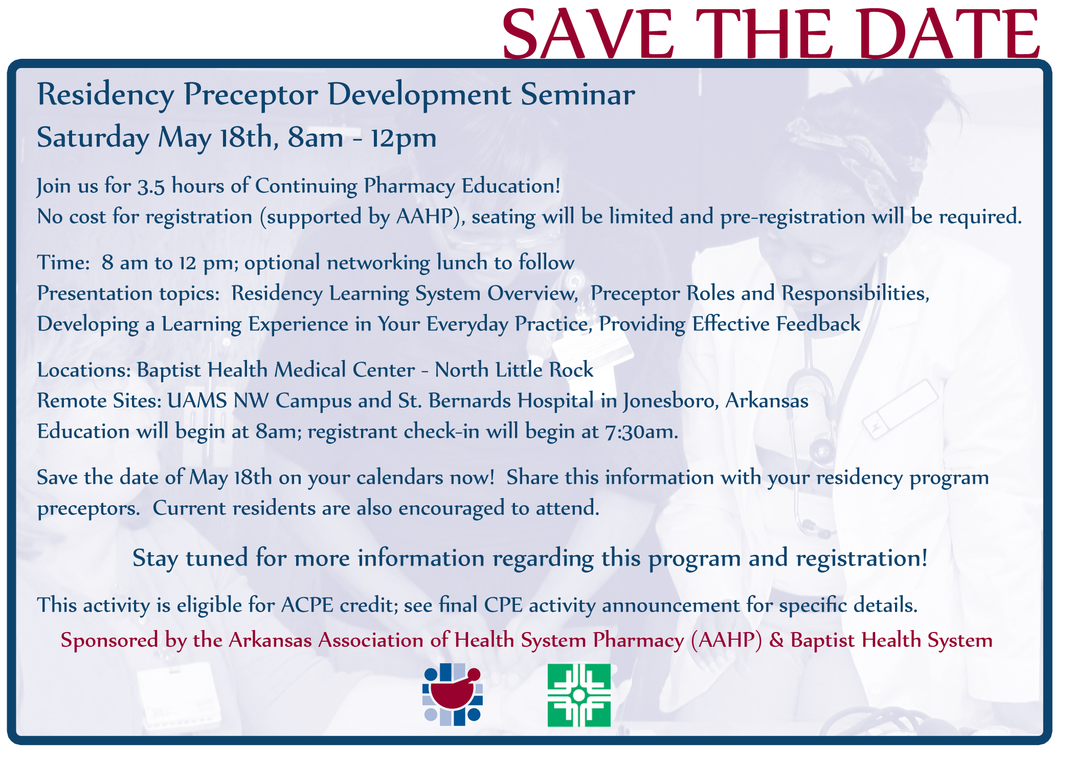 Save the Date